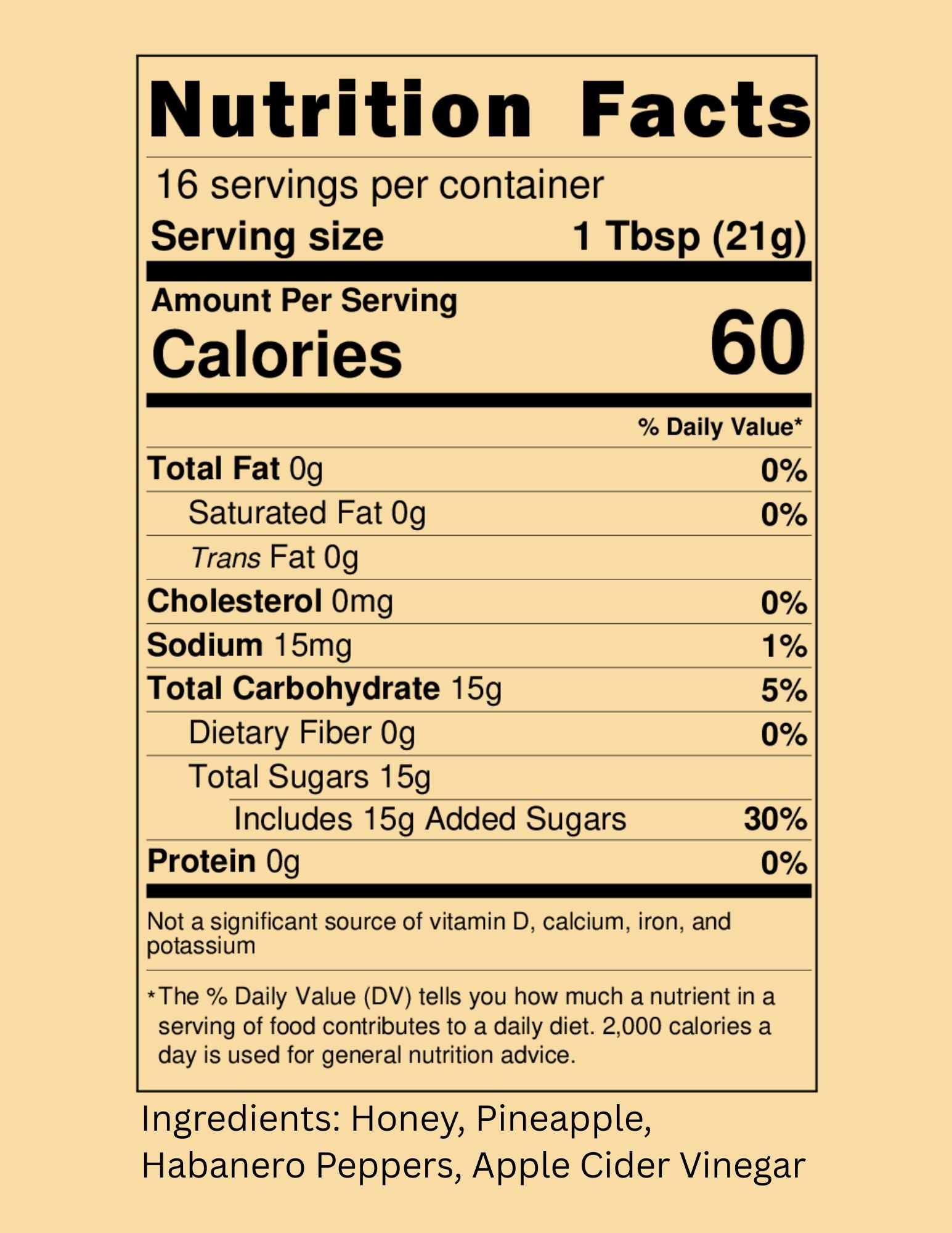 Pineapple Habanero Hot Honey